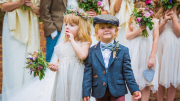 Kinder auf Hochzeiten nicht nur Fotomotiv